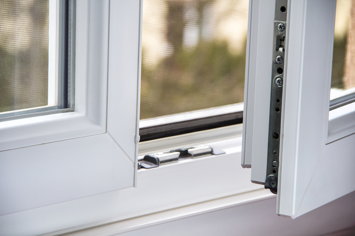 Strong modern PVC metal window